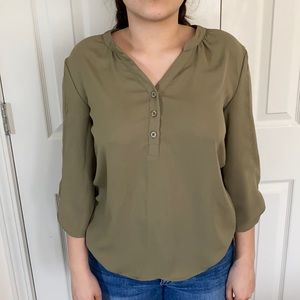 Nice blouse. Cute and formal.